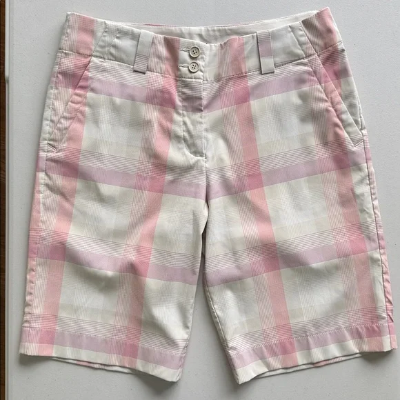 Nike Dri‑Fit Plaid Golf Shorts Women’s Size 6 - Picture 5 of 14